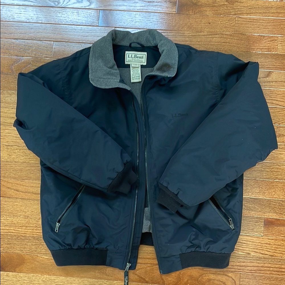 L.L. Bean Men's Navy Jacket Large